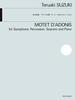 Teruaki Suzuki: Poem of Adonis for Saxophone, Percussion, Female Voice and Piano
