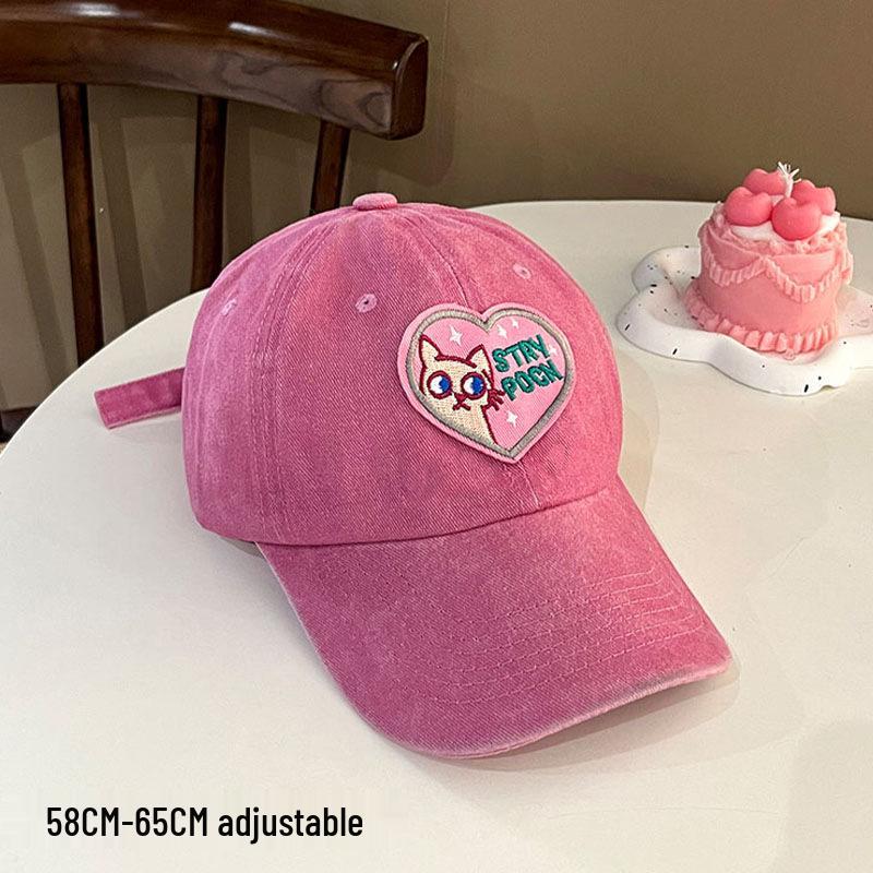 

Women s Flower Embroidery Duckbill Baseball Cap, 2025 Edition - Small Face, Wide Brim Sun Protection UV Hat