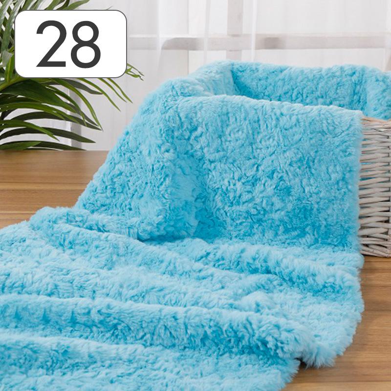 25x50cm Embossed Microfiber Plush Faux Fur Fabric Imitation Rabbit Fur Fabric For DIY Doll Garment Patchwork Sewing Material