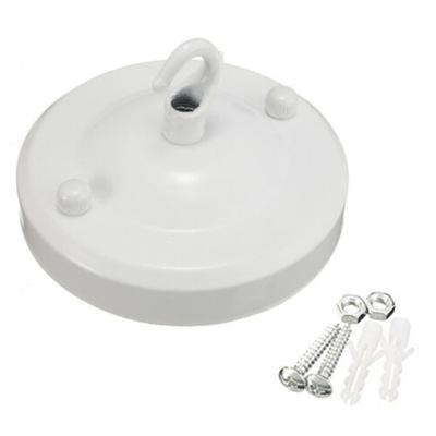 Lamp Parts Ceiling Plate Holder Decoration Hanger Fitting Hook Iron Light Living Room Plate Replacement Rose 1pcs