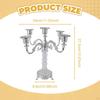 5 Arm Candle Holder, Candelabra, Modern Decorative Table Centerpiece, Stand for Bar, Dining