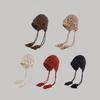 Floral Knit Beanie Hat For Women With Ear Protection And Cozy Warmth For Autumn Winter Seasons