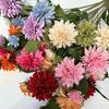 Long Branch Artificial Dahlia Flower 72cm Faux Flower New Hydrangea Flower  Home Interior