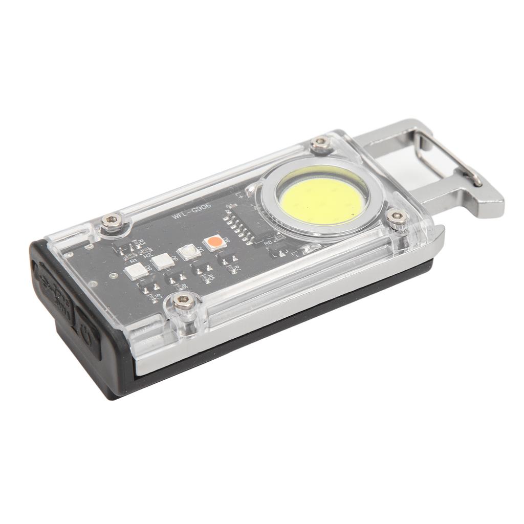 Mini LED Taschenlampe Multifunktional Starkes Licht Tragbar Wiederaufladbar Magnetische Saugkraft Mehrere Modi Kleine Taschenlampe