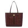MCM Liz Visetos Logo Shoulder Tote Bag MWPGSLR024B-