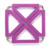 Foldable Square Kitchen Insulation Hot Pad Trivet Coaster Heat Resistant Pads Trivets Mat Multipurpose Silicone Pot Holder