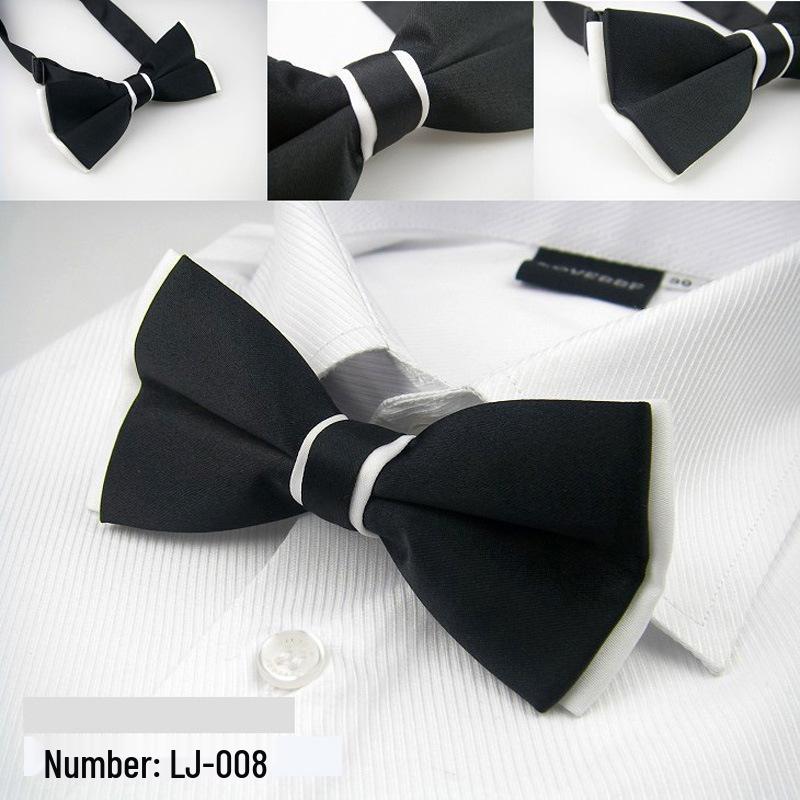 Men's & Women's Fashion Bow Ties - British & Korean Styles, Perfect for Weddings, Multiple Designs Available
