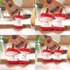Apple Bone Small Heart Pendant Plush Toy Key Chain For Gift Decoration And
