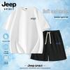 JEEP SPIRIT Men's Cotton T-Shirt & Shorts Set