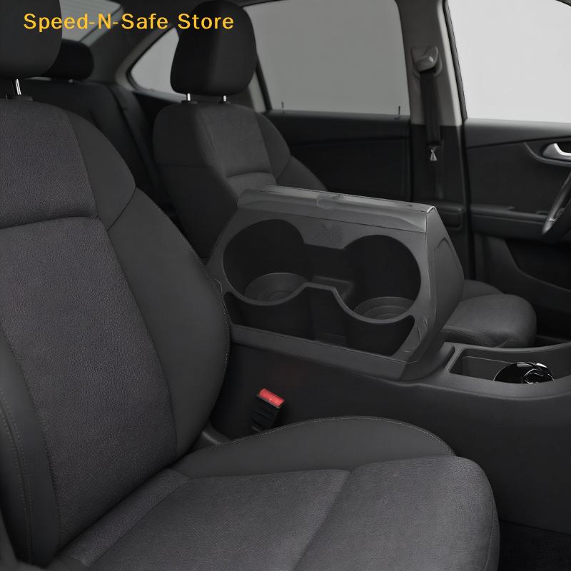 Car Water Cup Holder For EV3 24-25 Anti-Slip Central Control Drinks Holder Storage Box Tray Organizer Auto Interior Accessories