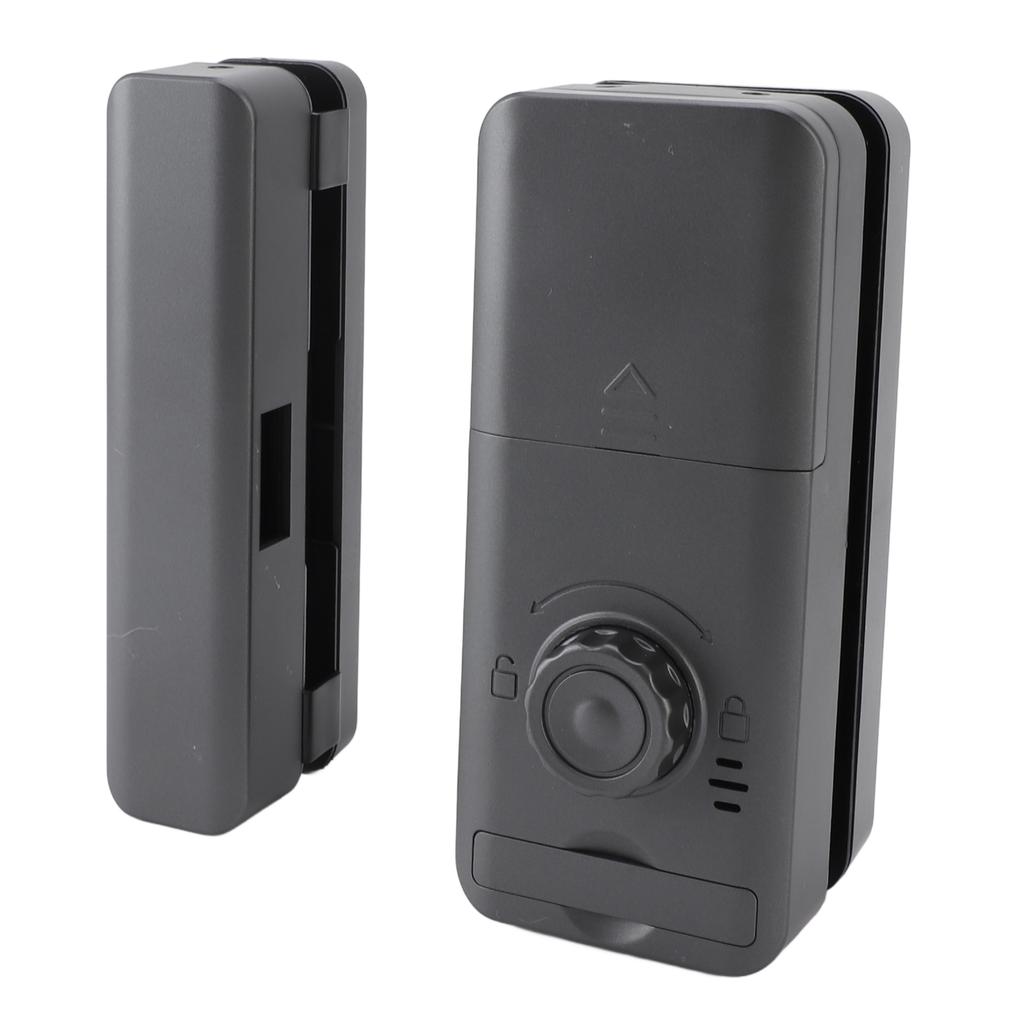 Electronic Glass Door Safety Lock Professional Large Color Screen Glass Door Fingerprint Lock with Keys for Single