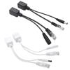 10pcs(5pair) POE Splitter POE Switch POE Cable Adapter Tape Screened 5V 12V 24V 48V Power Supply Cable 5.5*2.1mm