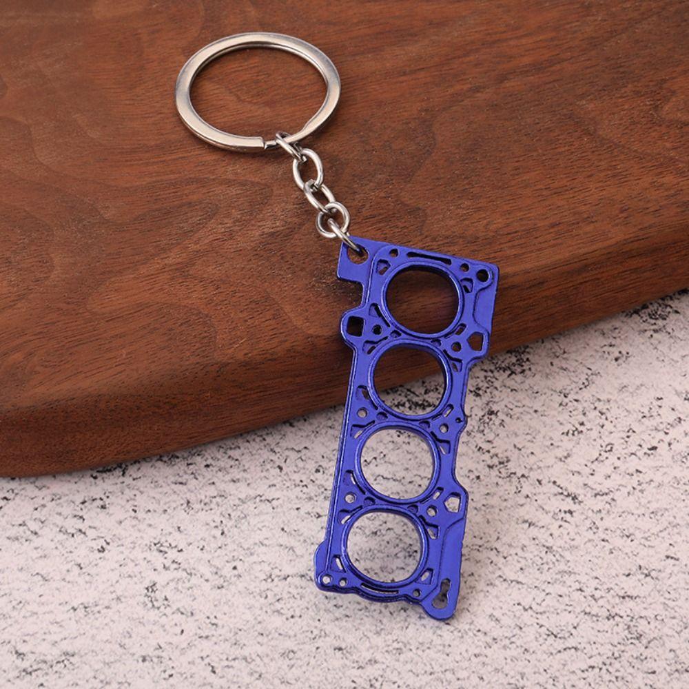 Zinc Zinc Alloy Creative Car Cylinder Gasket Simulation Metal Exquisite Birthday Gifts синий