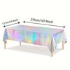 Disposable Oil-Proof & Waterproof Tablecloth for Holidays, Birthdays & Party Decoration