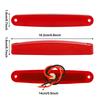 LED Side Marker Light 9-LED Track Position Lamp 24V Waterproof Universal Blue Light Red