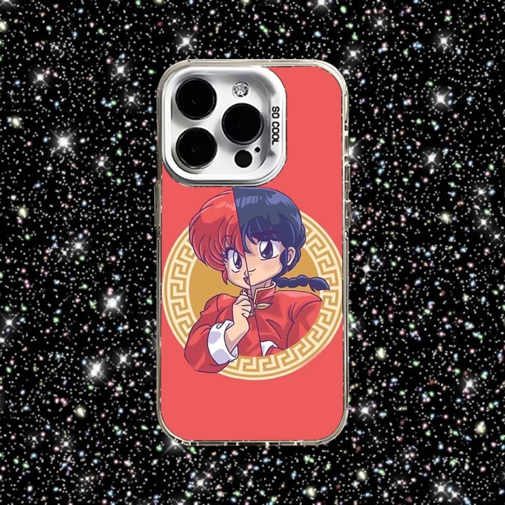 Manga Ranma 12 Phone Case For iPhone 16,15,14,13,12,11,Pro,XS,Max,Plus,Mini,SE White Candy Matte Shockproof Cover