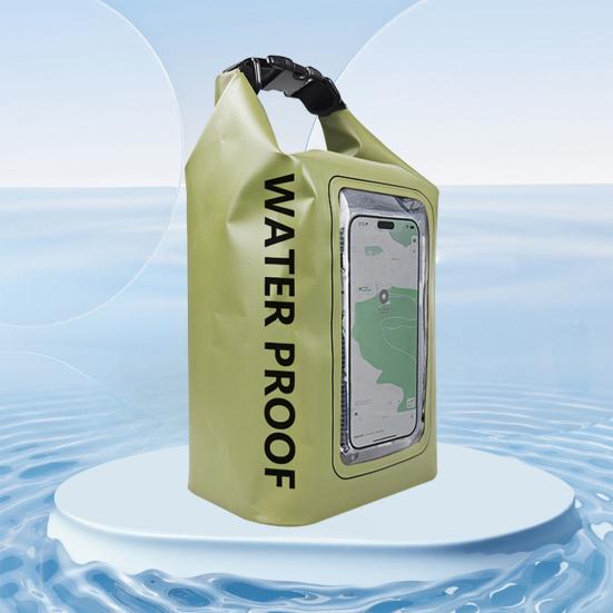 2L/5L Waterproof Phone Pouch Large Capacity Dry Bag Swimming Waist Bag for Cell Phones Sunglasses Sunscreen Storage Beach Kayaking