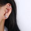 Snowflake Ear Cuff: Korean Student Style, No Piercing Required, Christmas Gift for Women