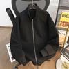 MEDE Men's Stand Collar Zipper Baseball Sweatshirt Jacket