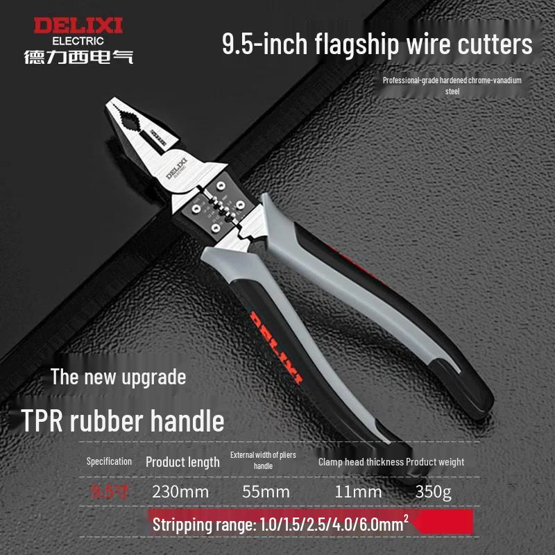 Delixi Multi-function Electrician s Wire Pliers