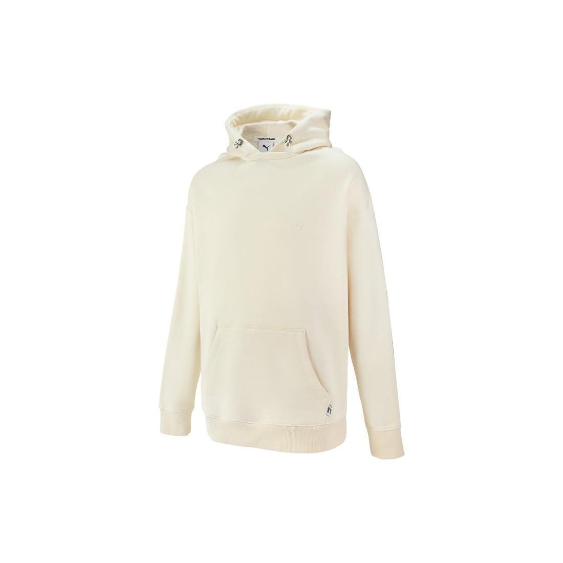 PUMA MMQ Logo Hoodie White Men s 536596-65 XS