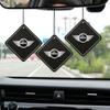 CXVA5 Car Fragrance Tablets Air Freshener Perfume Decoration Pendant For BMW Mini Cooper One JCW WORKS F54 F55 Car Flavoring Keychain
