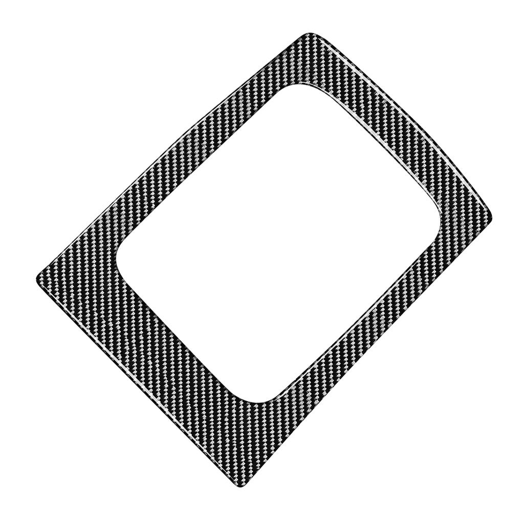 Convenient & Practical Rear Row Storage Box Frame Carbon Fiber Decorative Trim Vehicle Spare Part Fitting for E90