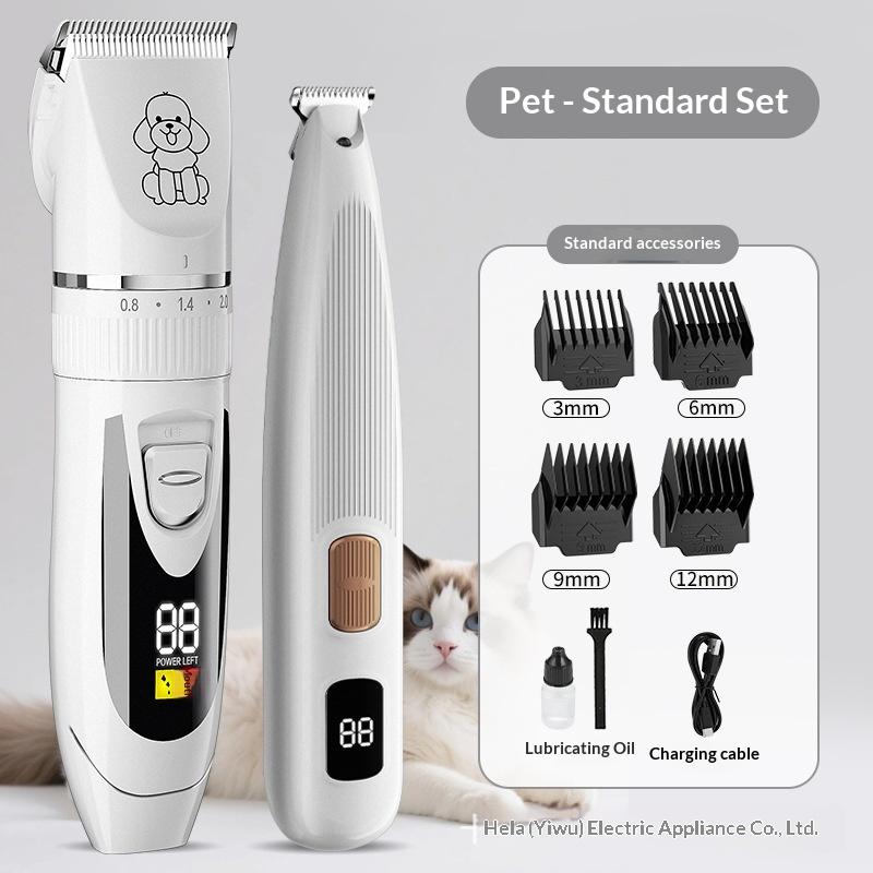 Hair Clipper Pet Cat Special Shaving Device Silent Cat Dog Special Electric Clipper Cat Dog Foot Hair Trimming Fader Knife