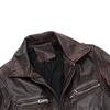 Spring Style Top Layer Cowhide Leather Genuine Leather Jacket Men's Old Motorcycle Jacket