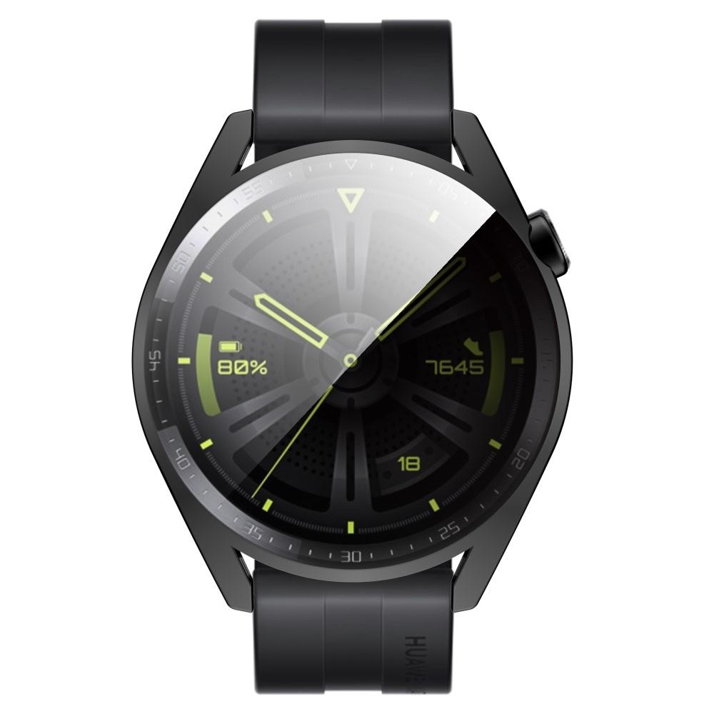 2in1 Case with Screen Protector for Huawei Watch GT 3 42mm, Black