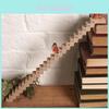 Advent Countdown Festive Santa Claus Staircase Wooden Christmas Countdown Calendar