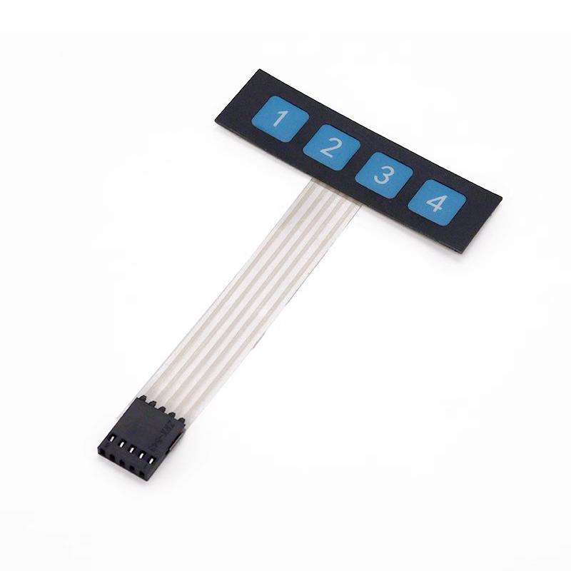 4 12 16 20 Key Button Membrane Switch 1x4 3x4 4x4 4x5 Keys Matrix Array Keyboard Keypad Control Panel DIY Kit For Arduino