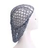 Elastic Mesh Hair Net Handmade Crochet Hair Snood Fashion Black Wig Caps  Casual