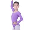 Fashion Long Sleeve Girls Ballet Leotard Cotton Elastic Dance Bodysuit Professional Body Shaping Gymnastic Leotard Girls