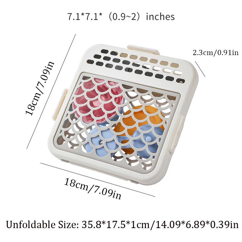 Silicone Mesh Box Dishwasher Cutlery Basket Bottle Parts Storage Baskets Storage Basketss Utensil Baby And Toy Accessories