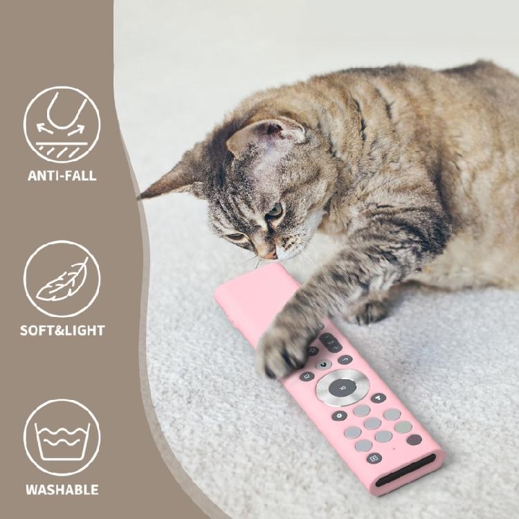 Protective Washable Silicone Cover For Class U8 Series LCD 4K Television Remote Controls Dust Resistant Shell
