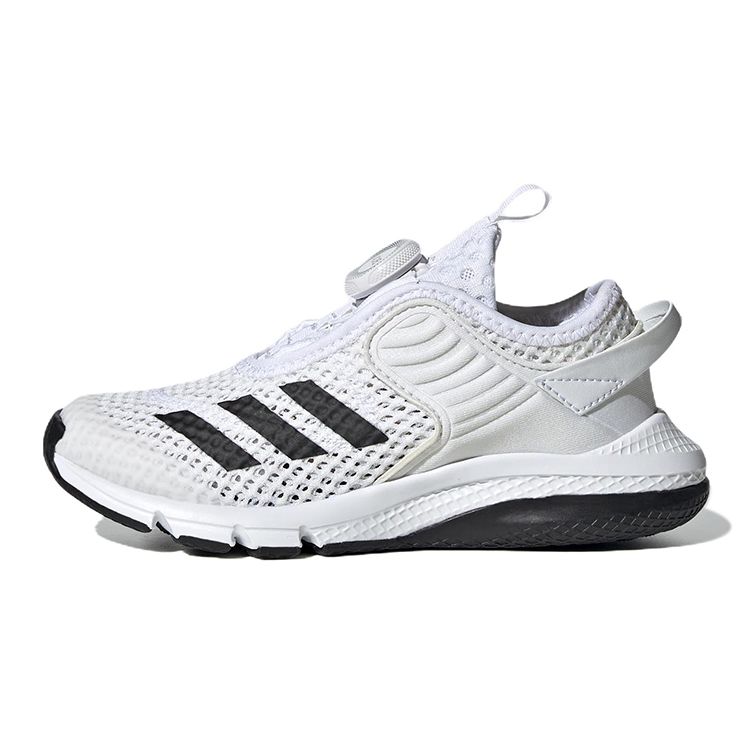 Adidas Activeflex Boa K Fabric Comfortable Durable Low-Top Running Shoes Kids Running Shoes White GZ3360
