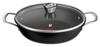 TEFAL Excellence+ Frying Pan with Lid, 24cm, G3308802, Black-Silver