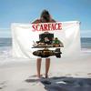 1pc The World Is Yours - Scarface Legacy 2D Printed Microfiber Beach Towel, Quick Dry Super Absorbent. Great for Beach, Pool