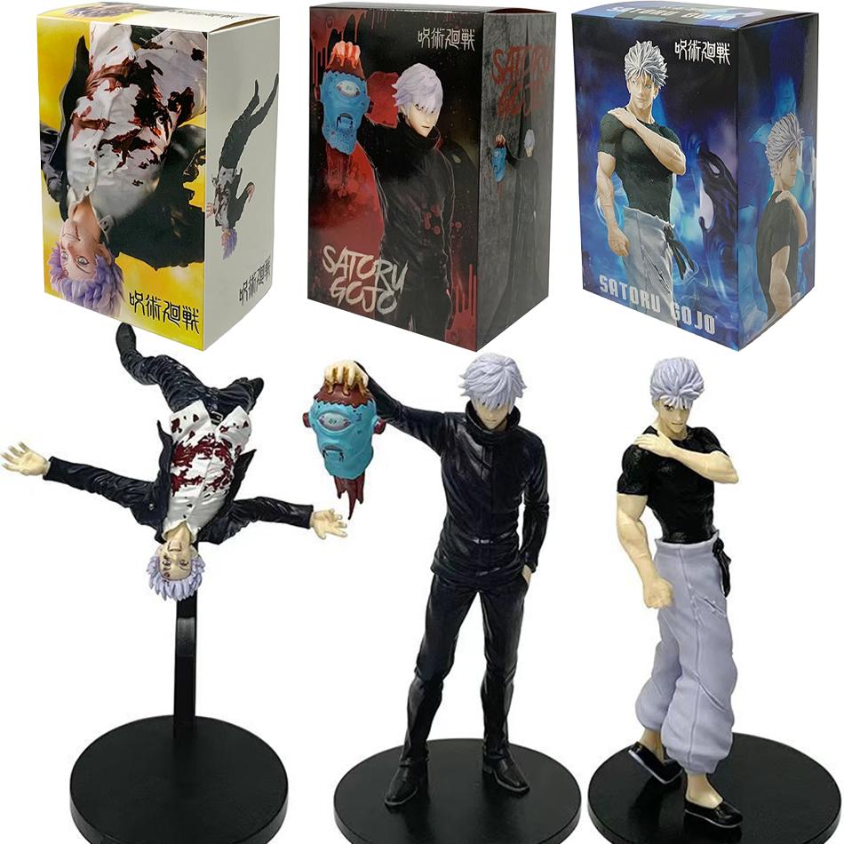 New 19CM Anime Jujutsu Kaisen Figure Season 2 Satoru Gojo Awakening Flying Model Toy Collection PVC Action Figure Doll Gift