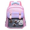 Schoolbag for Primary School Students Grade 1-3 Burden Reduction Spine Protection Backpack Cartoon Backpack for Boys and Girls