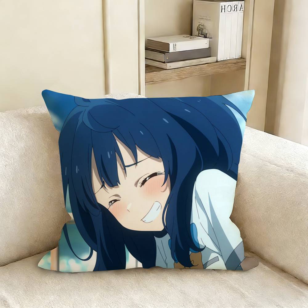 

Anime AAnna YYanami Pillow Cover Sofa Cushion Cover Home Room Decoration Children Gift 30x30cm