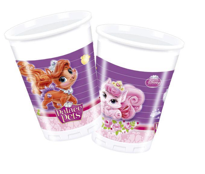 Princess and Palace Pet Cups 200ml 8 pcs