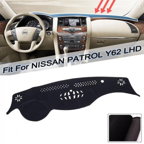 

DashMat Dashboard Mat Cover Protector Non-slip For NISSAN PATROL Y62