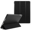 Case for iPad 9.7 (2017) - Silicone+Leather/PU, Black