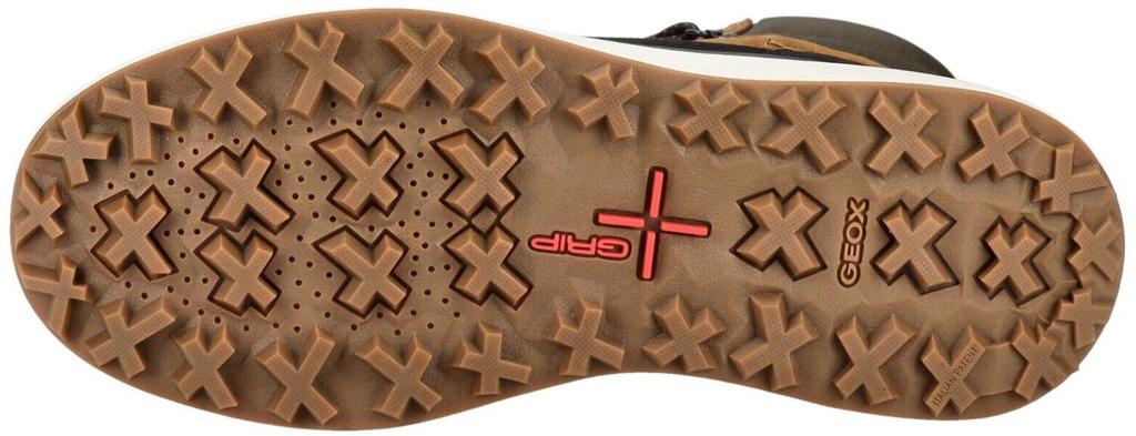 Boots Geox U46FZD 0FF22 Granite Grip Abx Leather Boots Brown