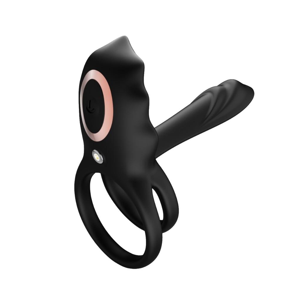 Adult Toys, Delay Rings For Men And Women, Couples' Delay Rings, Vibrating Rose,shaped Ring And Clamp.