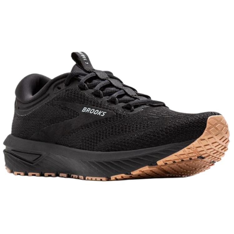 Brooks Revel 7 Versatile Comfortable Mesh Cushioning Breathable Low-Top Running Shoes Men Sneakers Black 110435-1D-072