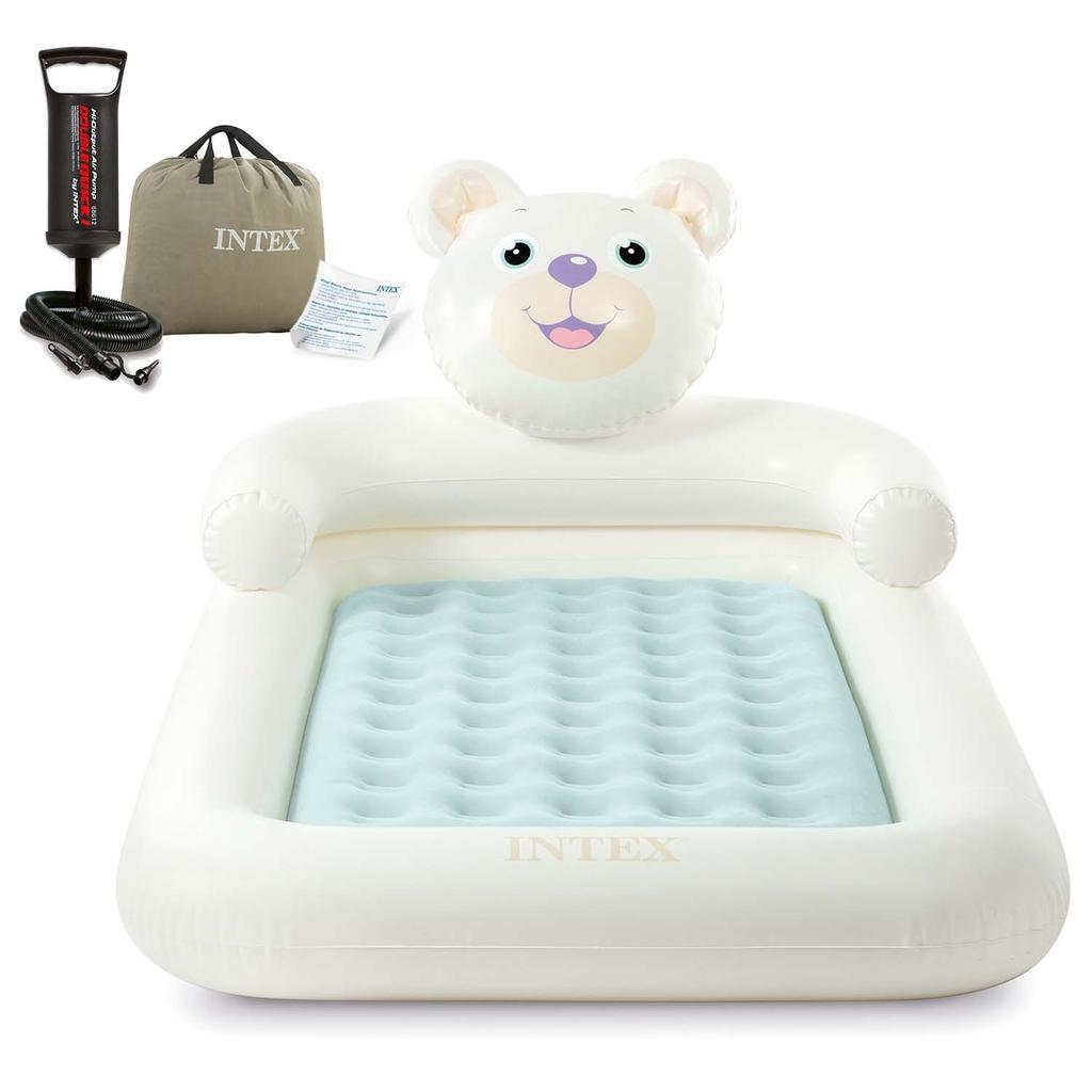 Inflatable Mattress 178X114X71 Cm With Piston Pump Intex 66814Np