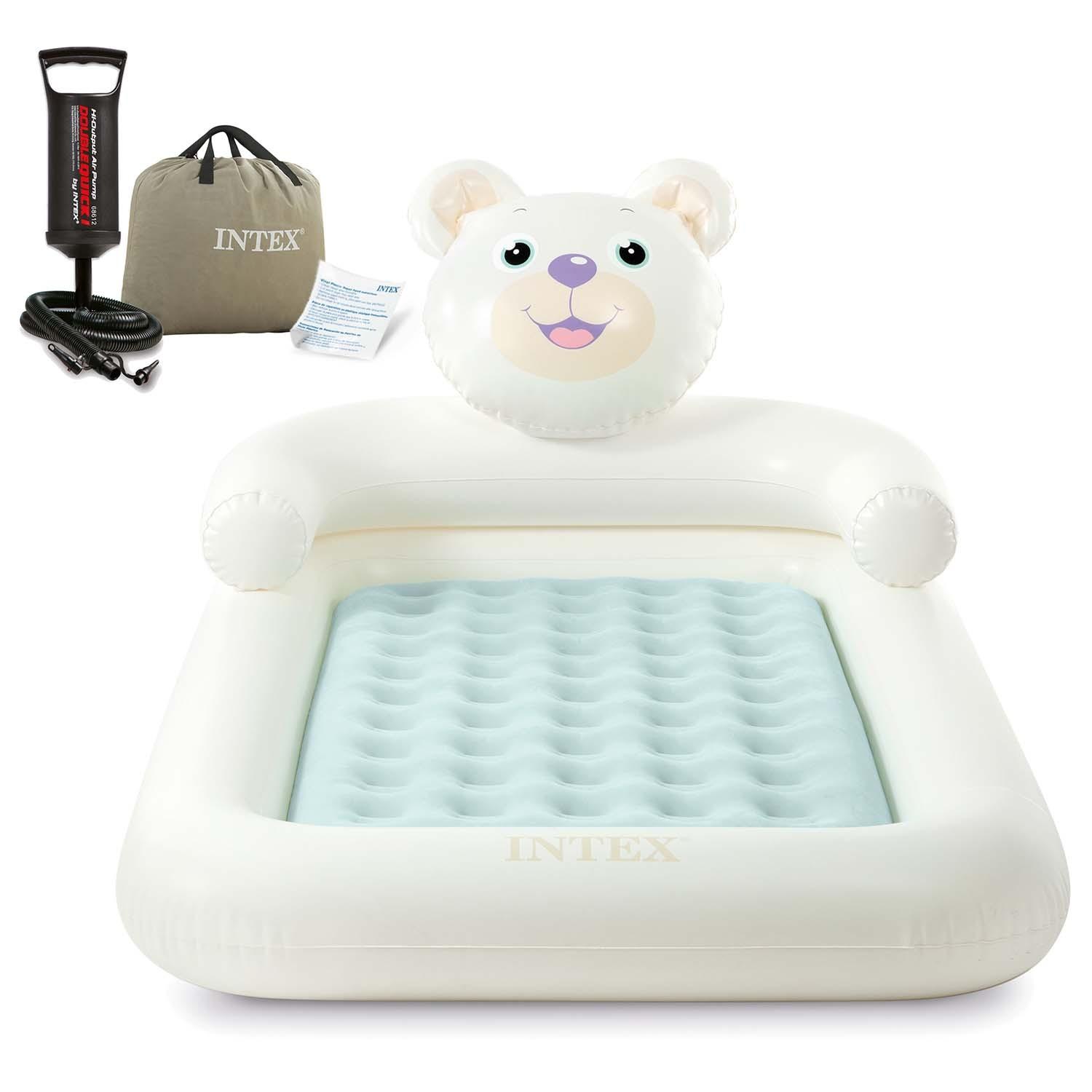 Inflatable mattress 178x114x71 cm with piston pump INTEX 66814NP